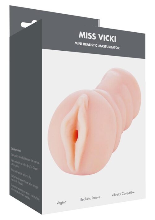 ME YOU US Mini Vicki Mini Realistic Masturbator - Pussy - Vanilla