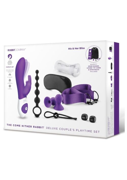 The Come Hither Rabbit Deluxe Couple`s Playtime Set