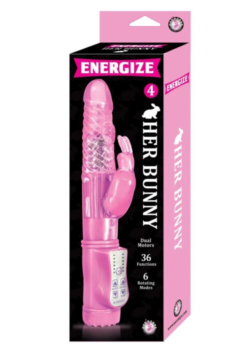 Energize Her Bunny 04 Dual Motor Rabbit Vibrator - Pink