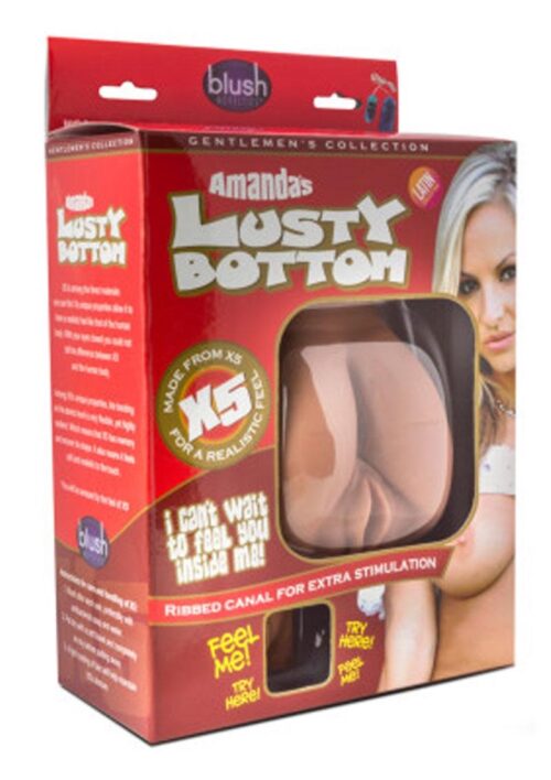 X5 Men Amanda`s Lusty Bottom Masturbator - Butt - Caramel