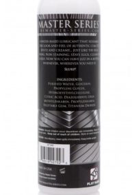 Master Series Jizz Unscented Water Based Lubricant 8oz