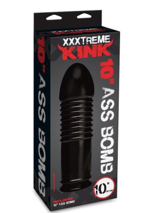 Xxxtreme Kink Ass Bomb Black 10 Inch