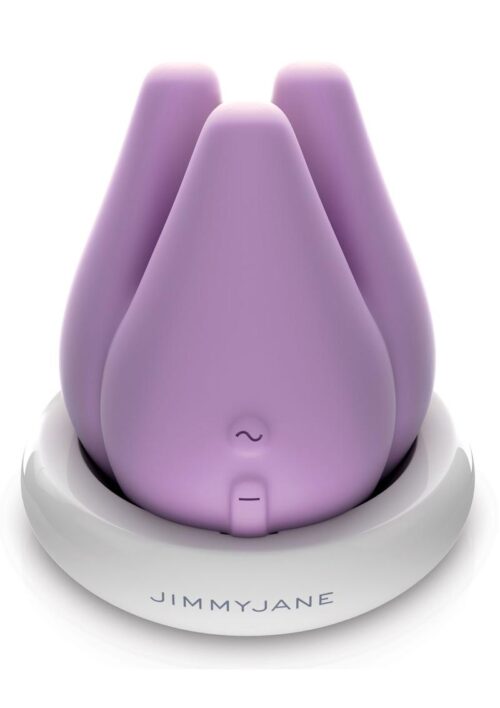 Jimmyjane Love Pods Tre Rechargeable Silicone Triple Motor Cyclonic Vibrating Massager - Purple
