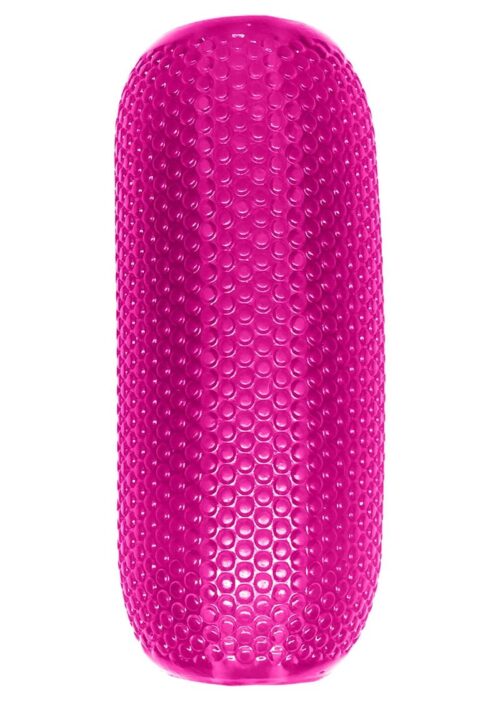 Neon EZ Grip Stroker Textured Masturbator Pink