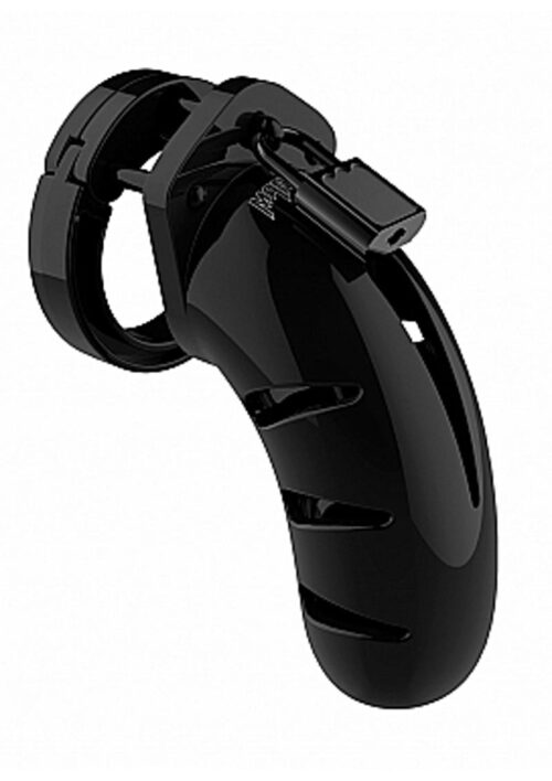 Man Cage Model 03 Male Chastity With Lock 4.5in - Black