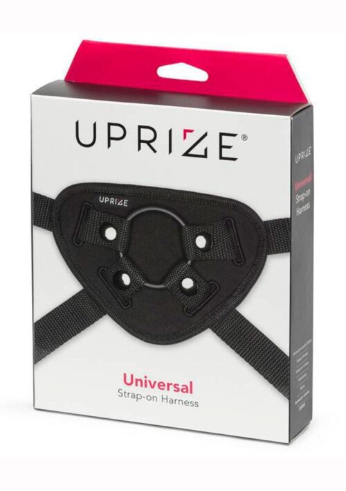 Uprize Universal Strap On Harness Adjustable Black
