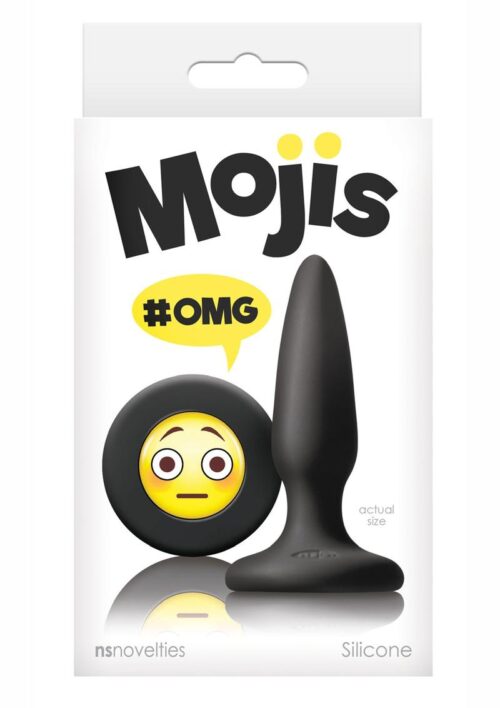 Moji`s #OMG Silicone Tapered Mini Anal Plug - Black