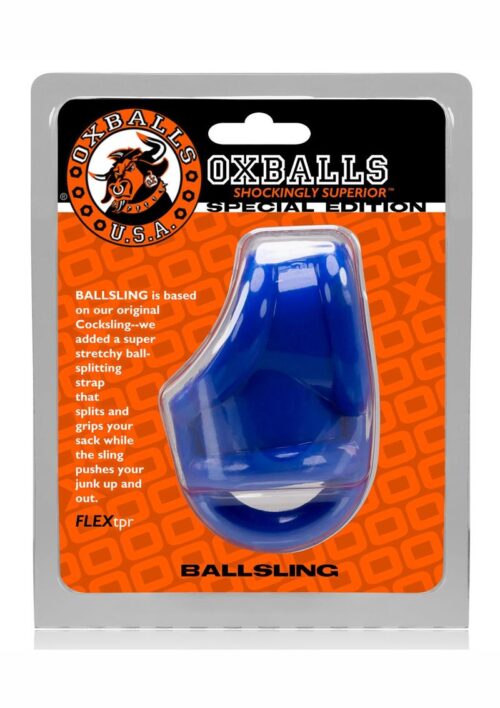 Oxballs Ball Sling with Ball Splitter Strap - Blue