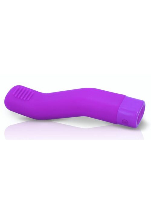 Reach It Silicone USB Rechargeable G-Spot Vibrator Waterproof Purple