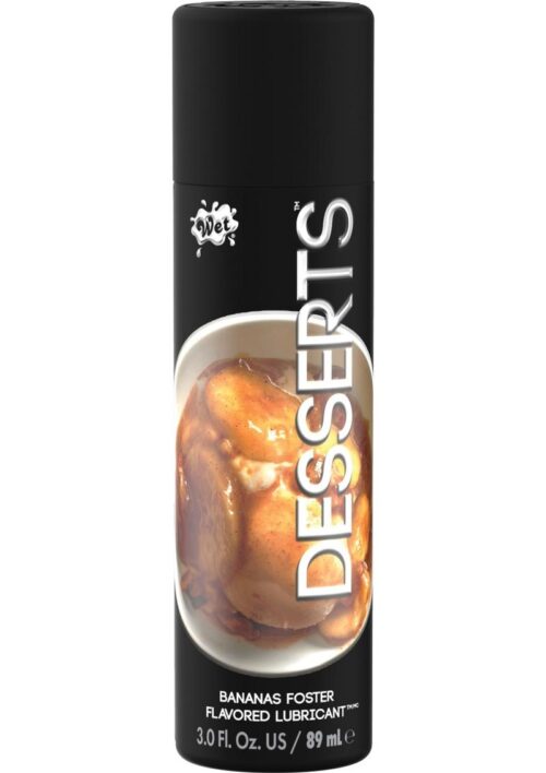 Desserts Flavored Lubricant Bananas Foster 3 Ounce