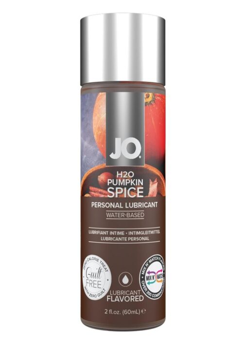 JO H2O Water Based Flavored Lubricant Limited Edition Pumpkin Spice 2oz