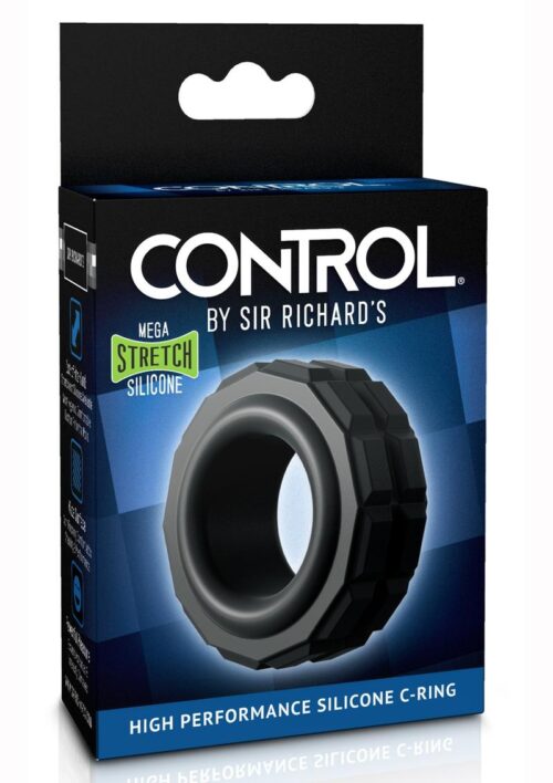 Sir Richard`s Control High Performance Silicone Cock Ring - Black