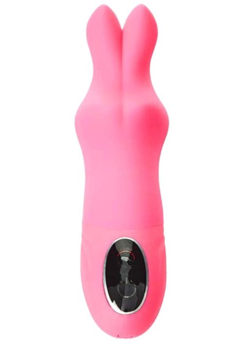Sincerely Bunny Vibe Silicone Vibrator - Pink