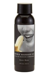Earthly Body Earthly Body Edible Massage Oil Banana 2oz
