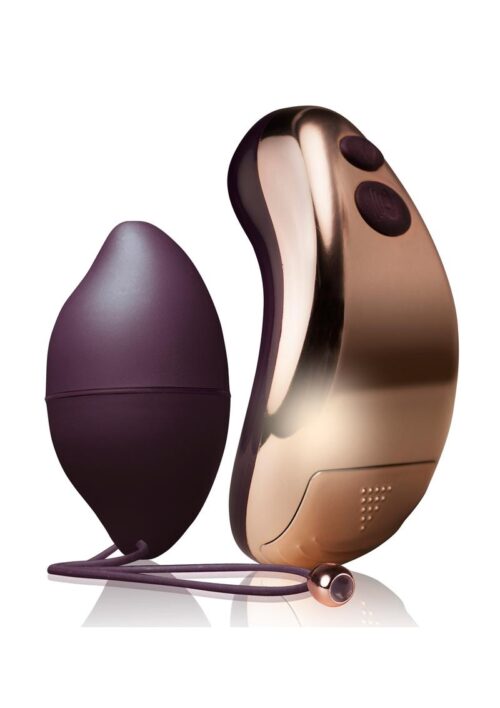 Ro-Duet Vibrating Egg With Remote Control - Purple
