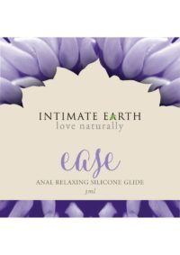 Intimate Earth Ease Relaxing Anal Silicone Glide Lubricant 3ml Foil