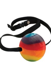 Rainbow Candy Ball Gag Assorted Flavor Assorted Color