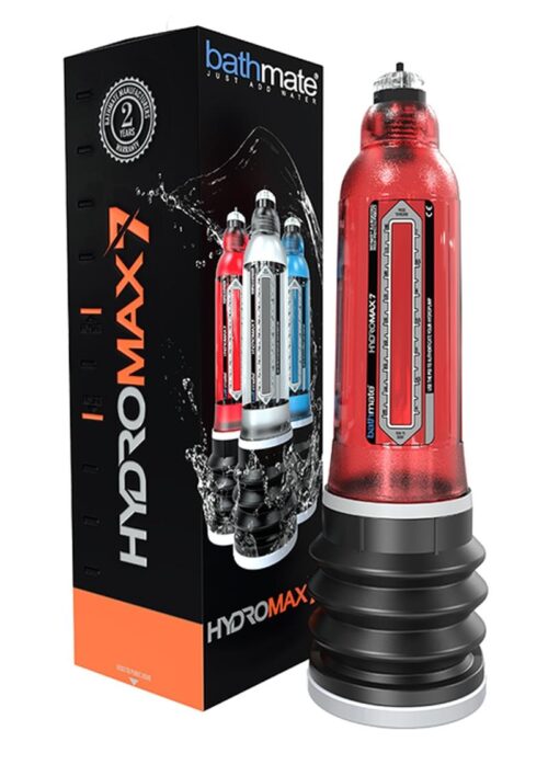 Hydromax7 Penis Pump - Red