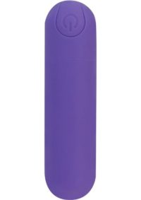 PowerBullet Essential Rechargeable Vibrating Bullet - Purple