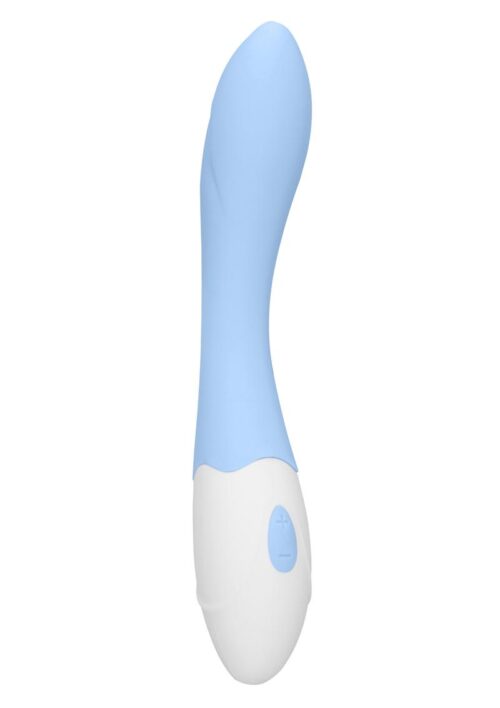 Loveline Candi Silicone Rechargeable Vibrator - Blue