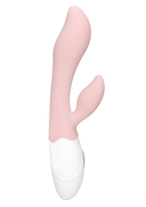 Loveline Sunset G-Spot Silicone Rechargeable Rabbit Vibrator - Pink