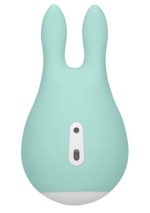 Loveline Sugar Bunny Clitoral Stimulator Silicone Rechargeable Vibrator - Green