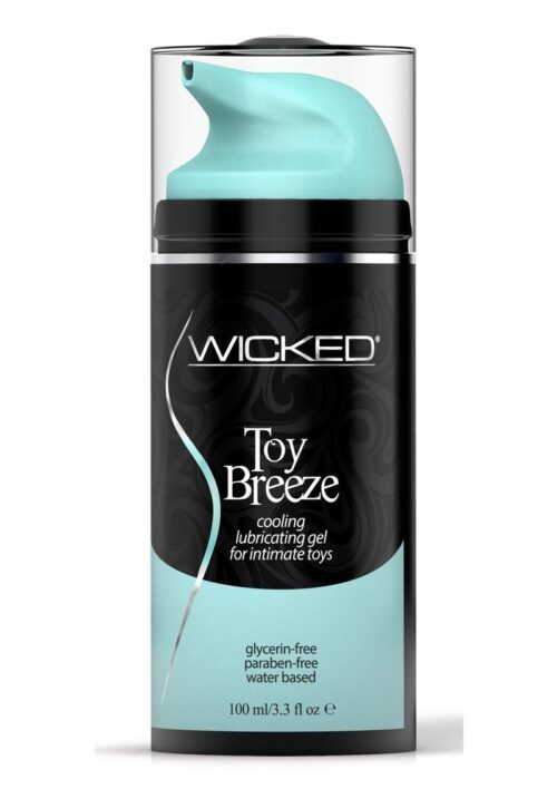Wicked Toy Breeze Cooling Water Based Gel Lubricant 3.3oz