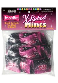 Candy Prints EntertainMints X-rated Mints (25 packs per bag)