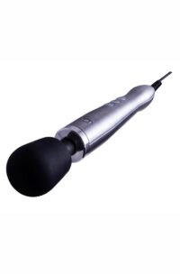 Doxy Die Cast Wand Metal Plug-In Vibrating Body Massager - Brushed Metal