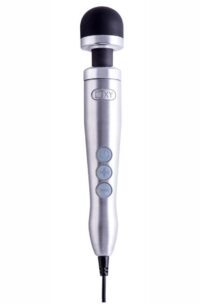 Doxy Die Cast 3 Wand Plug-In Vibrating Body Massager - Brushed Metal