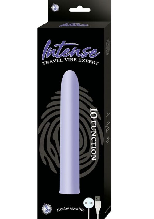 Intense Travel Vibe Expert Rechargeable Vibrator - Purple