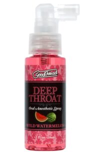 GoodHead Deep Throat Oral Anesthetic Spray Wild Watermelon 2oz