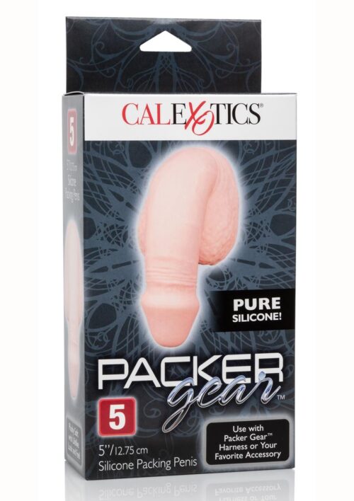 Packer Gear Silicone Packing Penis 5in - Vanilla