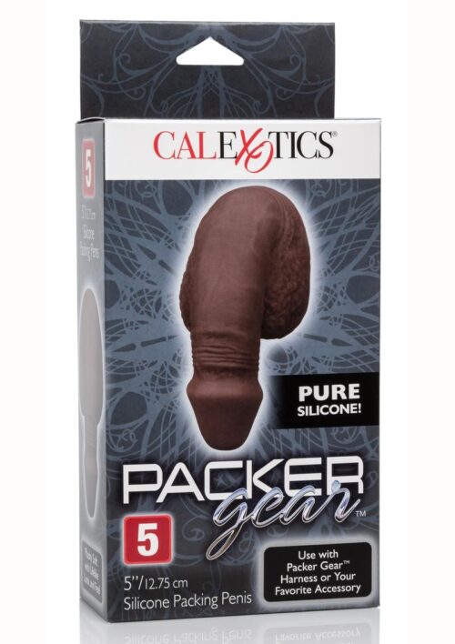 Packer Gear Silicone Packing Penis 5in - Black