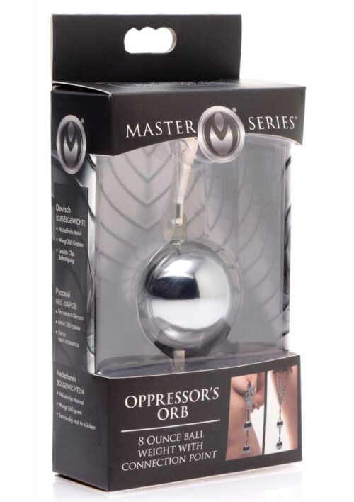 Master Series Oppressor`s Orb 8oz Weight - Silver