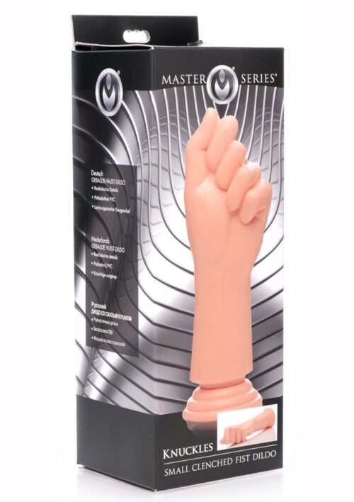 Master Series Knuckles Small Clenched Fist Dildo - Vanilla