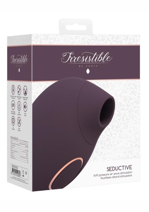 Irresistible Seductive Clitoral Stimulation Rechargeable Silicone Vibrator - Purple