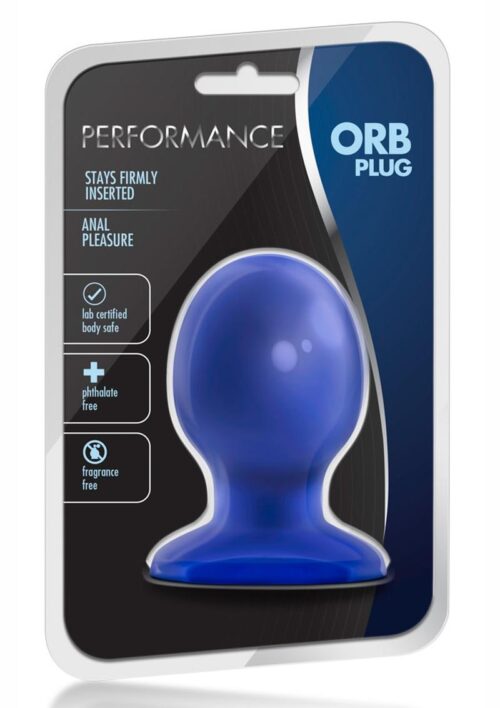 Performance Orb Butt Plug - Indigo