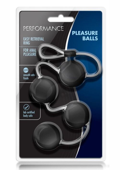 Performance Pleasure Balls Black