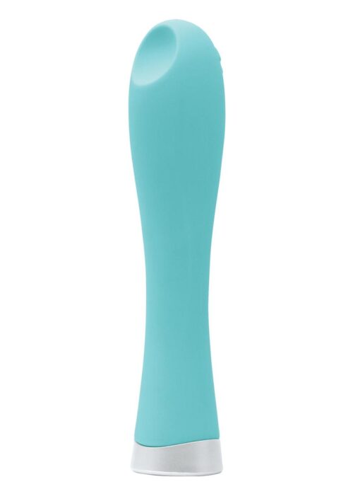 Luxe Collection Candy Rechargeable Silicone Flexible Compact Vibe - Turquoise