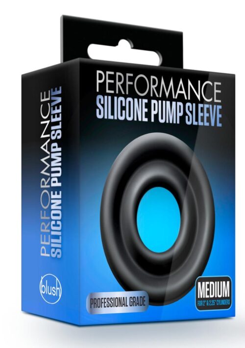 Performance Silicone Pump Sleeve - Medium - Black