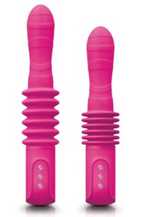Inya Deep Stroker Silicone Rechargeable Vibrator - Pink