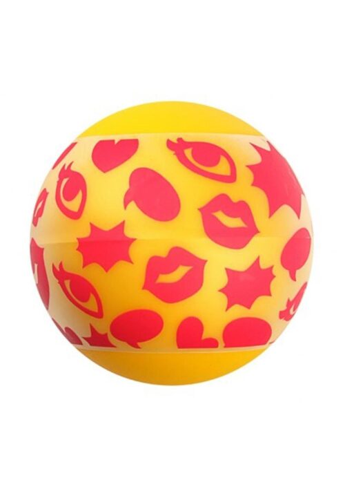 Linx Pop Stroker Ball Masturbator - Yellow