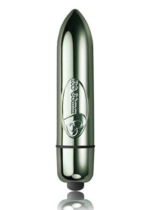 RO 80mm Single Speed Bullet Vibrator - Aqua Blue