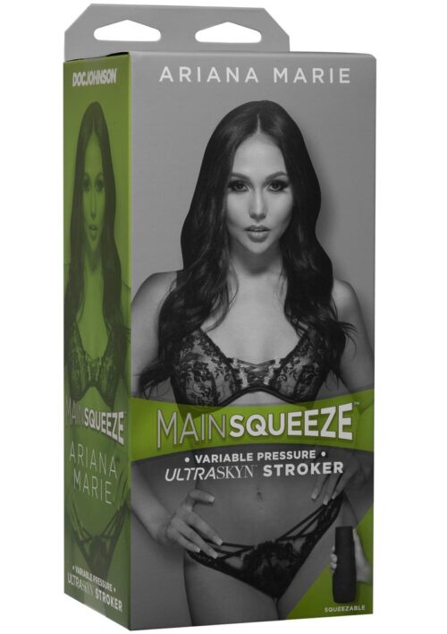 Main Squeeze Ariana Marie Ultraskyn Masturbator - Pussy - Vanilla