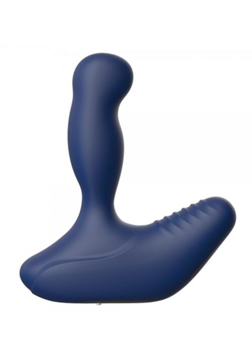 Nexus Revo 2 Rechargeable Silicone Rotating Prostate Massager - Blue