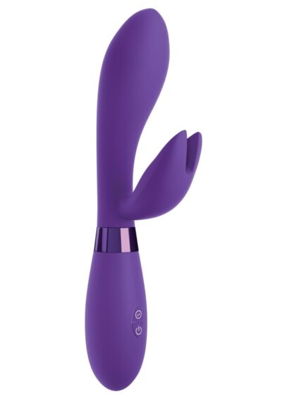 OMG! Rabbits #Bestever Silicone Vibrator - Purple