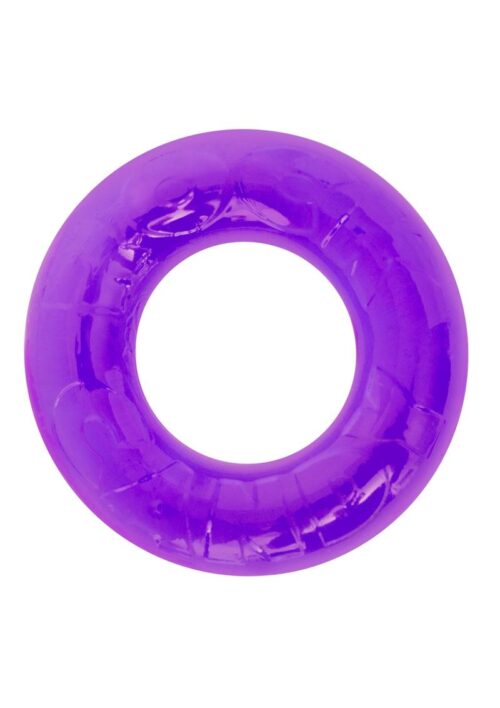 Gummy Cock Ring - Purple