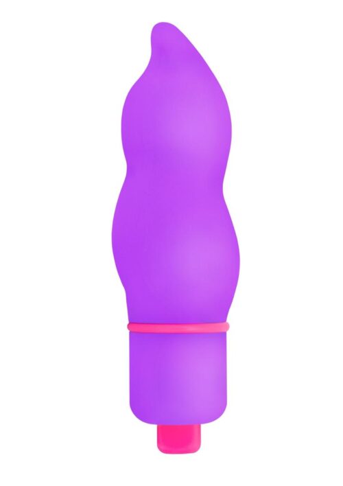 Fun Size Swirls Bullet Vibrator - Purple