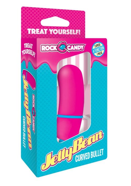 Jelly Bean Bullet Vibrator - Pink